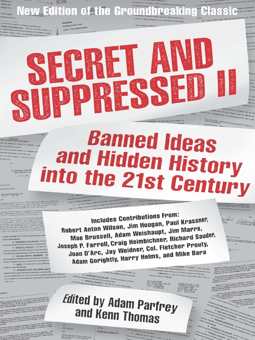 Title details for Secret and Suppressed II by Adam Parfrey - Available
